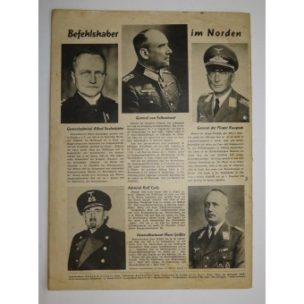 Die Wehrmacht, Nr.9, 24. April 1940, Berichte vom Einsatz unserer Truppen in Norden. Espenlaub militaria